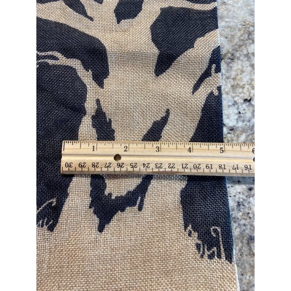 Halloween Burlap Pillow Cover Witches Haunted House Gothic Rustic Decor set of 2 - Picture 7 of 7